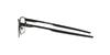 Eyeglasses 0OX3232 SATIN BLACK Japan 54 Base Plane 323201 [Oakley] (FREE Size)