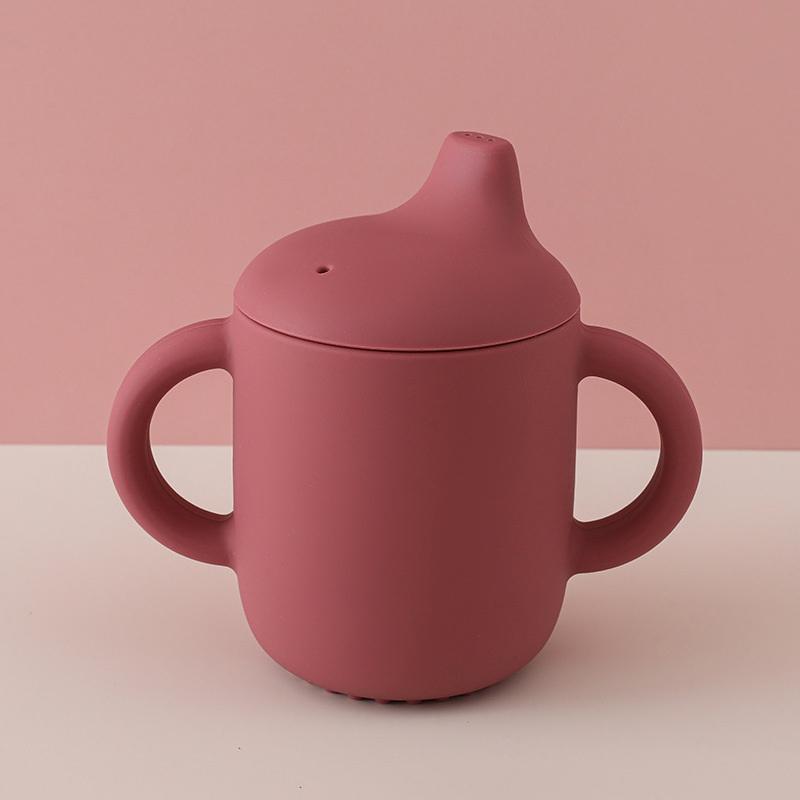 

Цветная детская чашка для малышей, детская столовая чашка, детская силиконовая прозрачная бутылка для воды с ручкой, молочные чашки для малышей, детские вещи