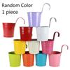 Metal Small Garden Plant Pot Vase Hanging Garden Planter Balcony Planters Bucket  for Ideal for the for Creative Gardene