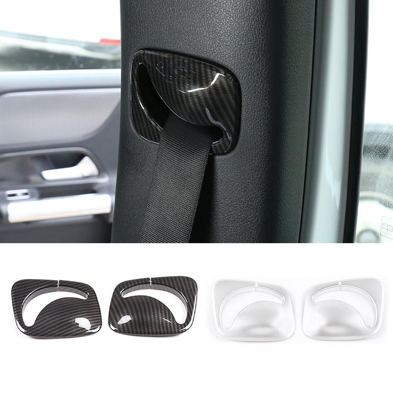 

Для Mercedes-Benz B Class W247 Аксессуары для салона автомобиля Крышка стойки ремня безопасности Отделка стойки автоматического ремня безопасности