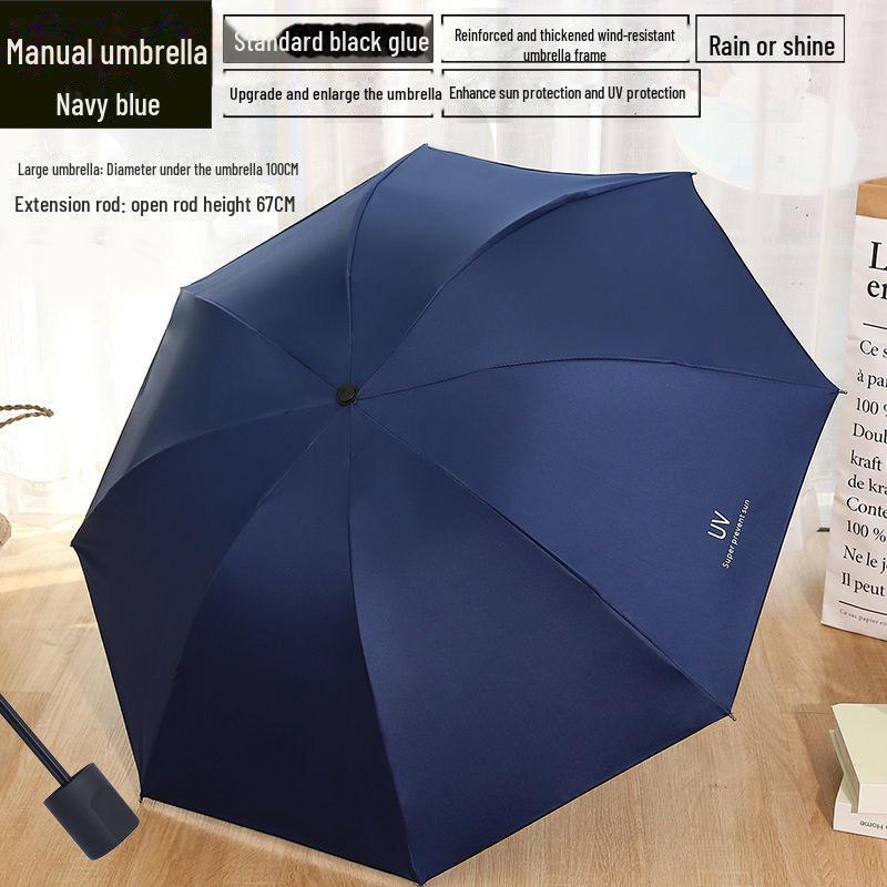 Parapluie pliant automatique pour femme avec protection UV et logo