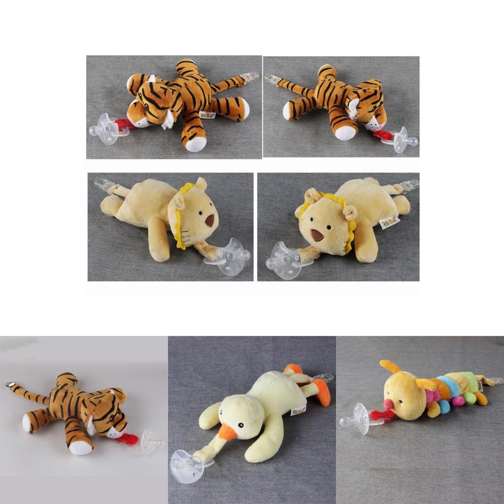 Weicher und beruhigender Baby-Einhorn-Schnuller mit abnehmbarem Clip