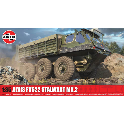 Airfix 1/35 Alvis FV622 Stalwart Mk.2 Amphibious Truck Plastic Model Kit X1381 (Combat Vehicle)