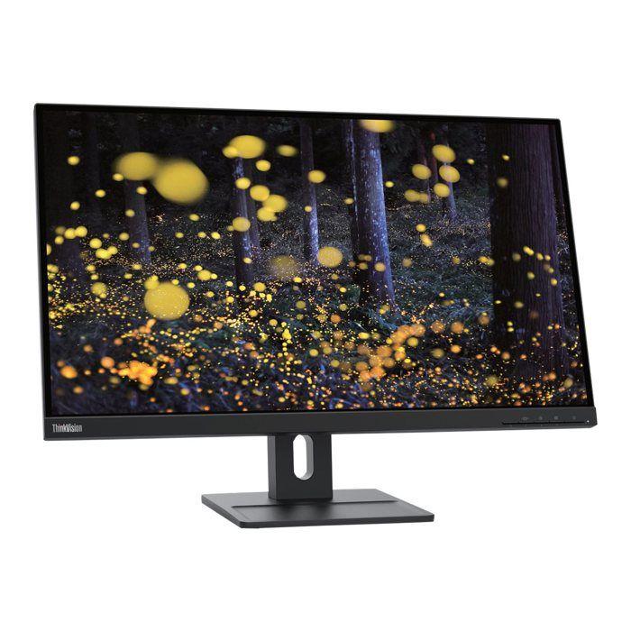 Lenovo ThinkVision E27q-20 68,6 Cm (27") 2560 X 1440 Pixels Quad HD LED Noir
