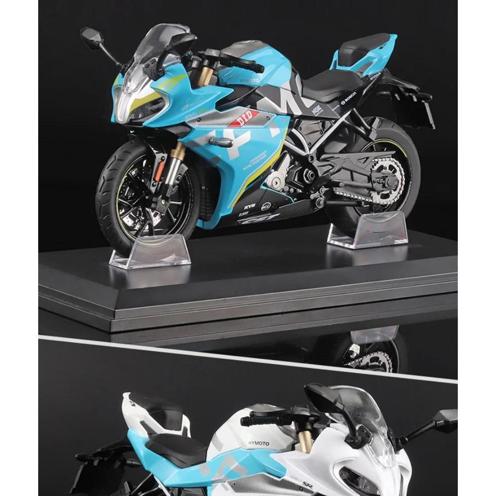 1/12 Scale CFMOTO 250SR Metal Racing High Quality Alloy Motorcycle Miniature Toy Simulation Children Diecast Car Kids Birthday Gifts