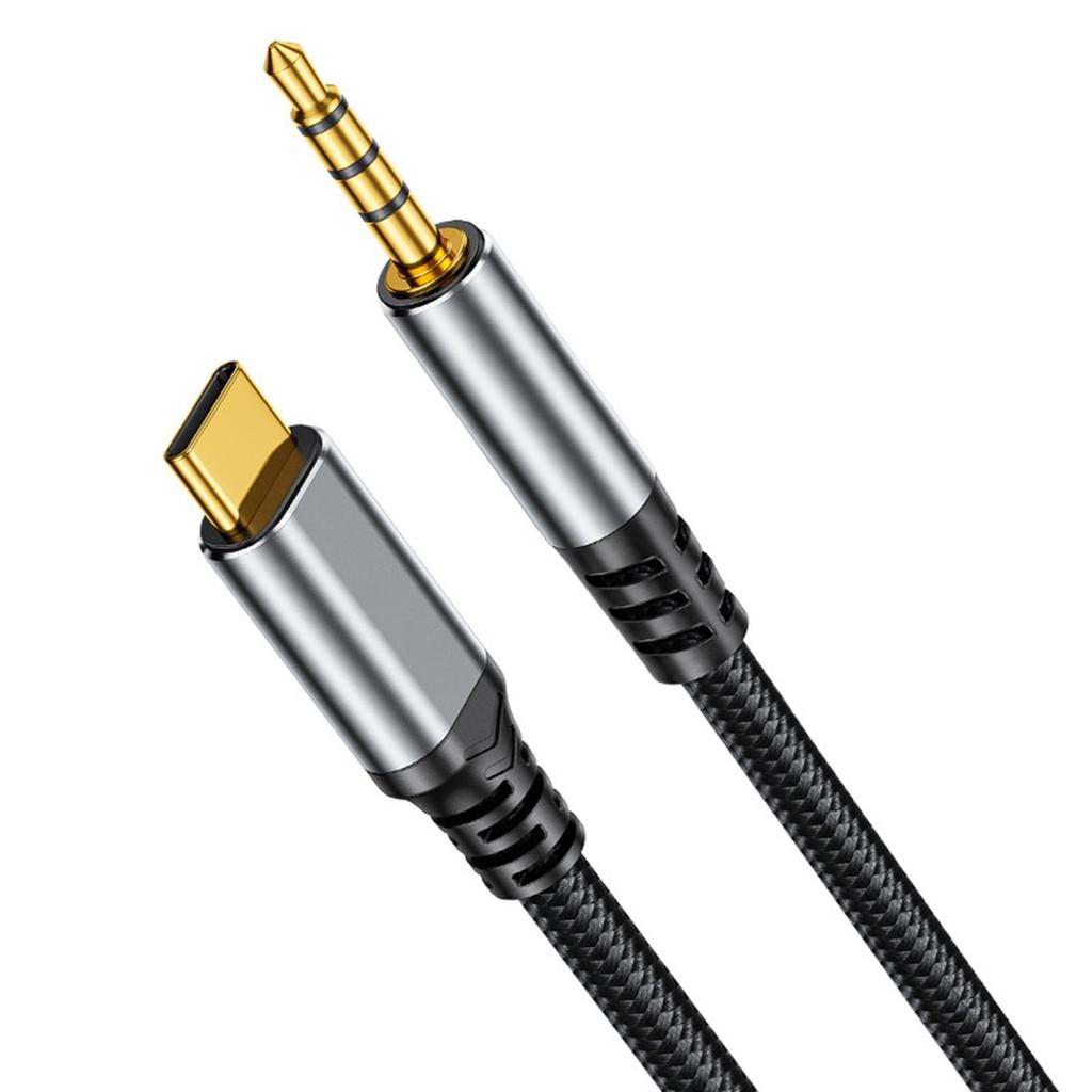 Type C Auditory Connection Cable Hifi Sound and Anti Interferences Design for Auditory Transmission Cord