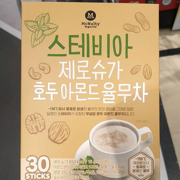 McNulty Stevia Zero Sugar Walnut Almond Adlay Tea 15g x 30p One thing