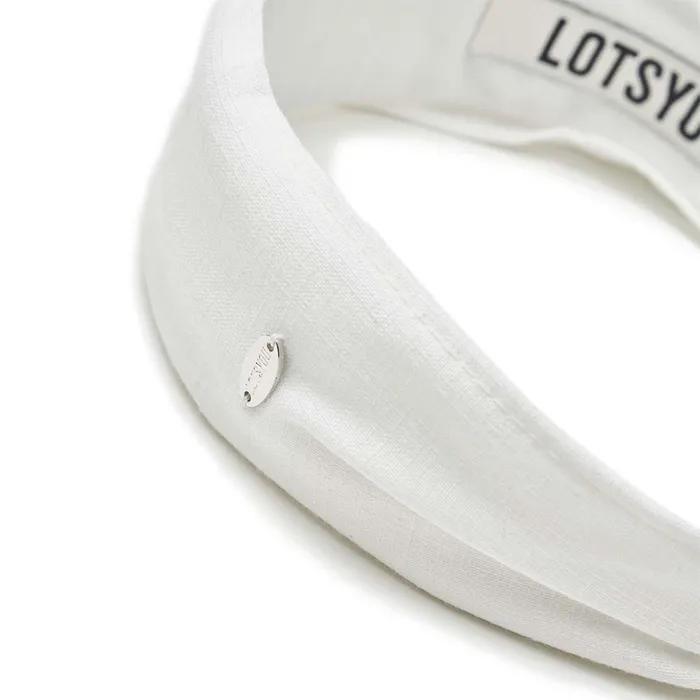 lotsyou_Kate Moss Hairband White