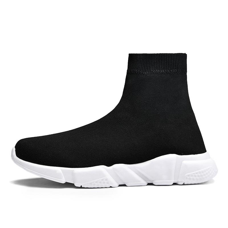 Large Size Winter New Socks Shoes Men's High-top Casual Sports Shoes Fashion One-pedal Men's Couple Shoes Women