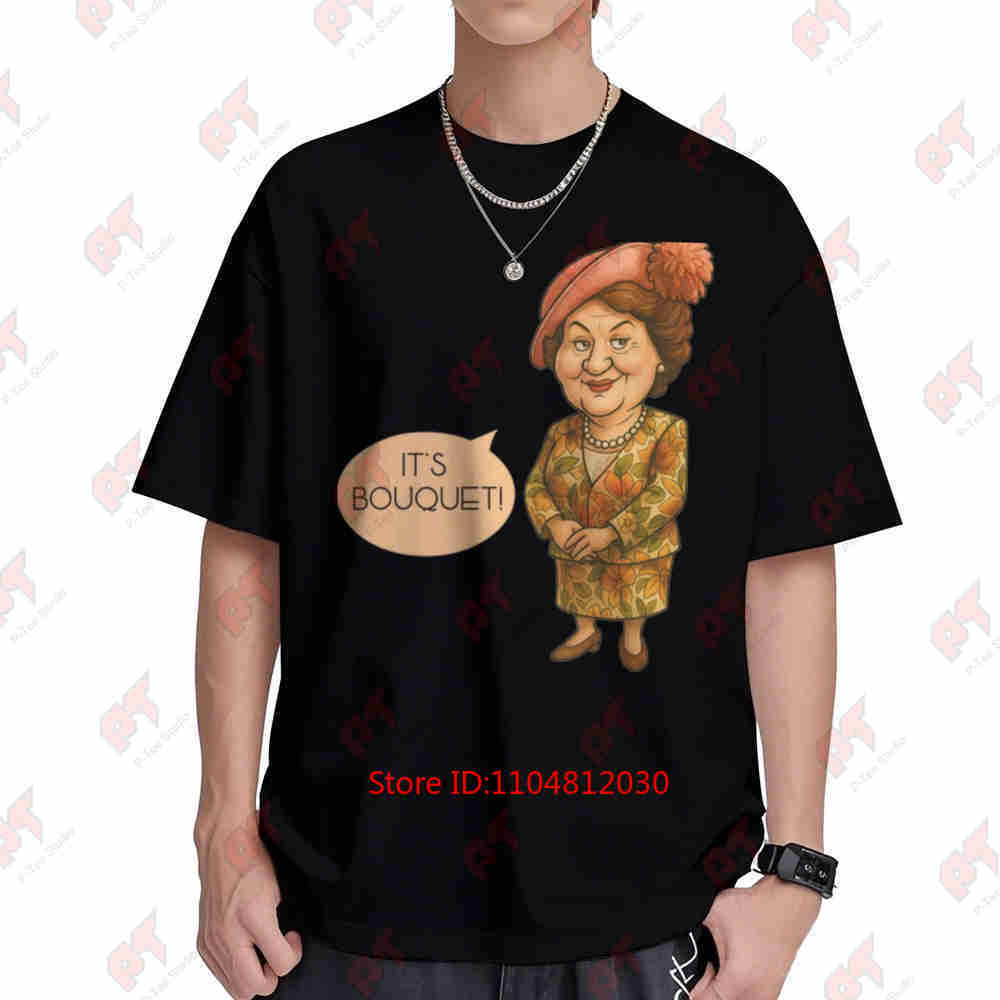 Hyacinth Bucket Pronounced Bouquet Short Sleeve Tee Cotton TShirt