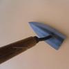 Triangular Steel Hoe for Gardening and Trenching - Ideal for Planting Flowers and Vegetables