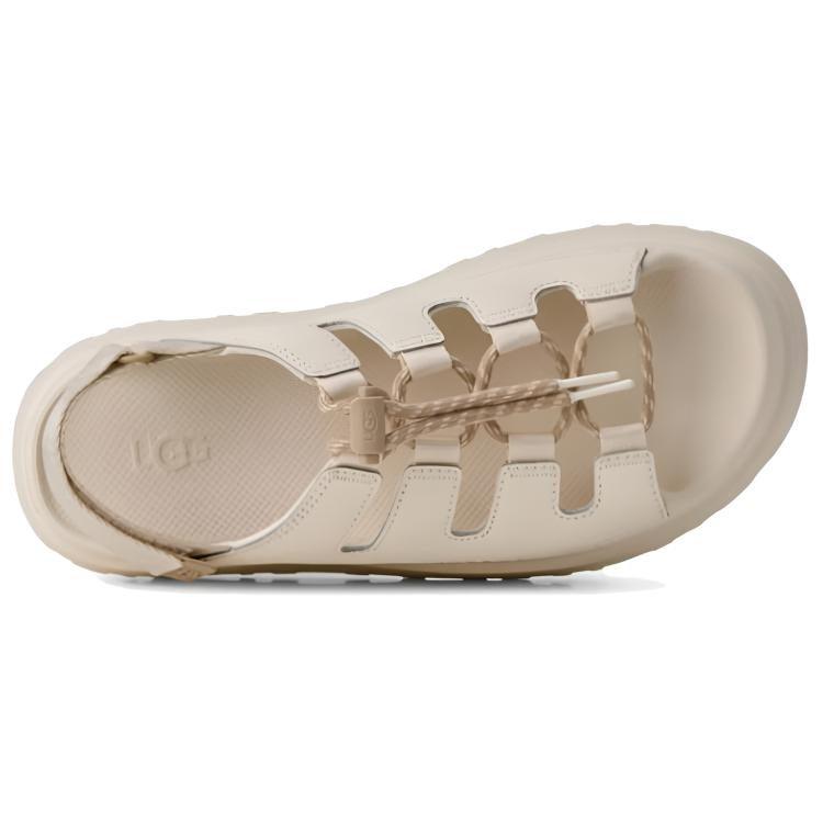 UGG GoldenGlow Toggle Roman Sandals Women's Ecru 1179370-JSM