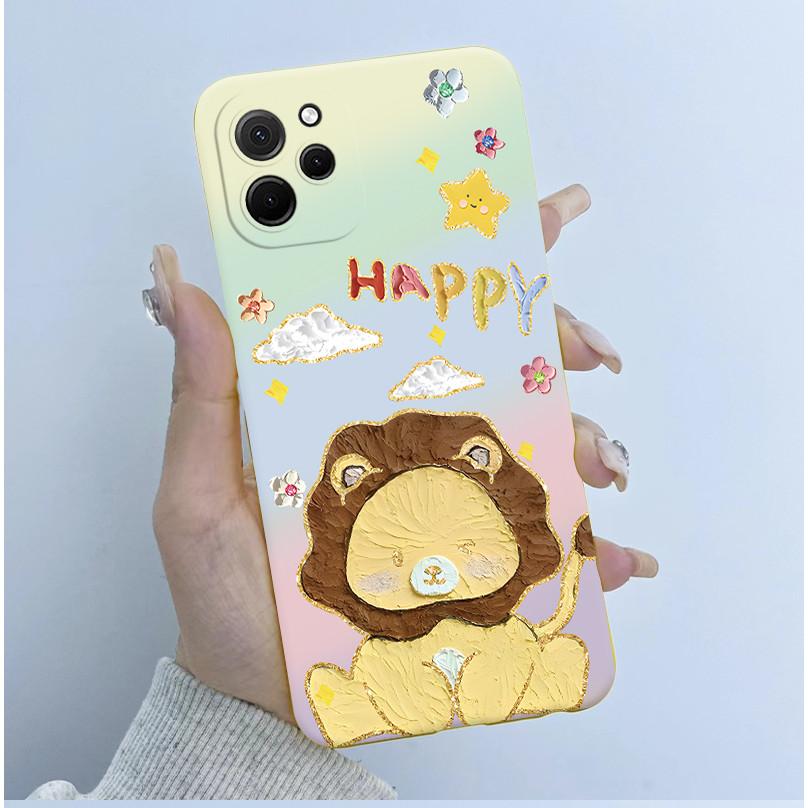 For Huawei Nova Y61 Case Soft Silicone TPU Cute Panda Phone Back Cover For Huawei Nova Y 61 62 Y61 Y62 Plus Case NovaY61 Fundas