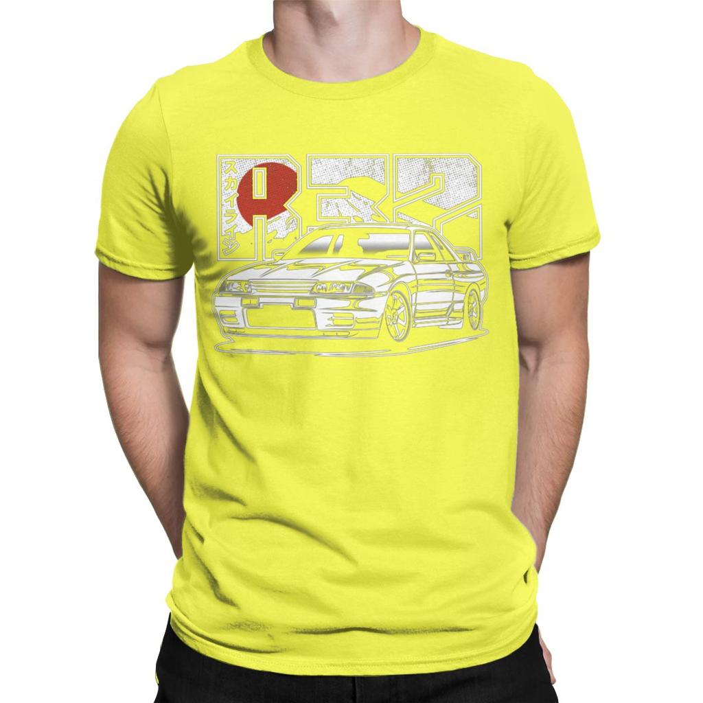 New Model Humorous R32 Gtr Skyline Tshirt For Unisex Round Collar Cotton T Shirt Short Sve Tee Original Clothing