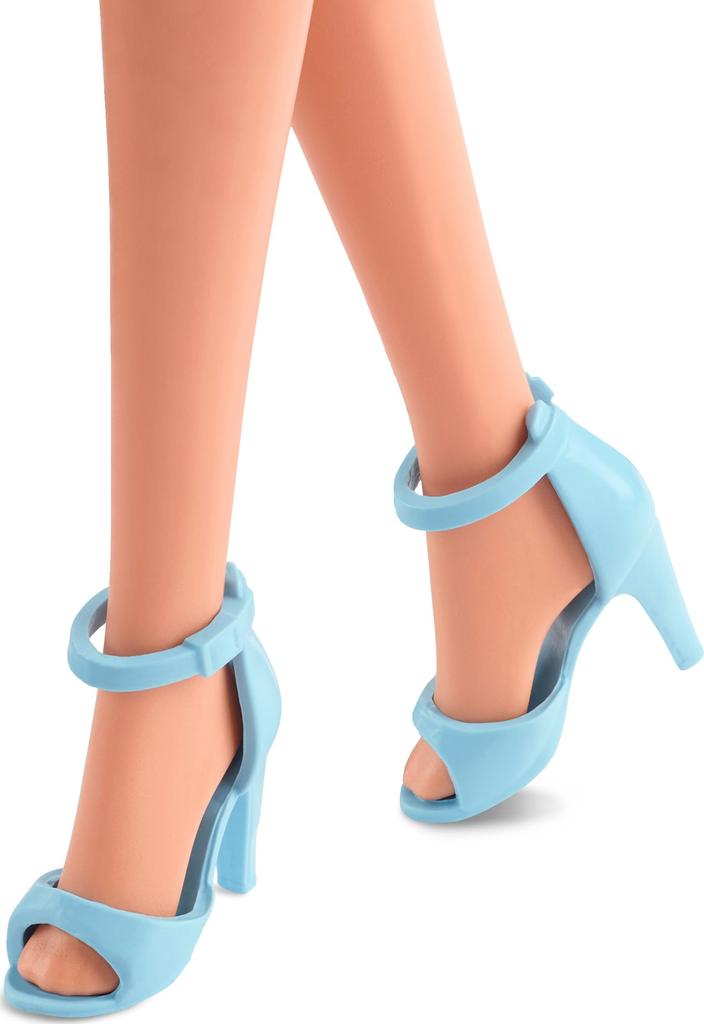 barbie Movie Blue Check Dress 6 and HRF26 "Barbie" [Dress-Up Doll] [Ages Up]