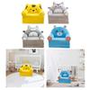 Animal Design Convertible Lounge Chair Sofa Bed Soft Seating Option for Home Nursery