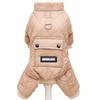 Thicken Warm Dog Jumpsuit Winter Pet Dogs Clothes for Chihuahua Coat Waterproof Hoodie Puppy Overalls Poodle Jacket Pet Apparel