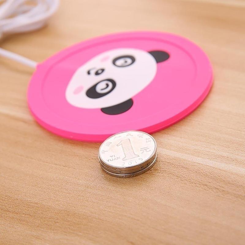 USB Silikon Wärme Wärmer Heizung Milch Tee Kaffee Becher Heiße Getränke Getränke Tasse 5V