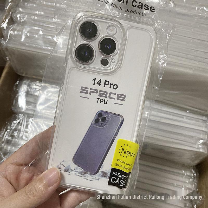 Clear Soft Anti-Fall Case for iPhone 16/16 Pro Max, Compatible with iPhone 13/15