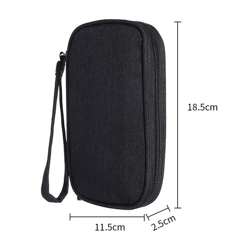 1Pc Portable Cable Organizer Storage Bag For Power Bank Digital Cable Case Earphone Earphone Holder Case Headset Charging Box