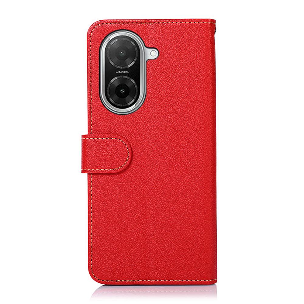 KHAZNEH For Xiaomi Redmi A5 NFC (EU) (173.45mm) Case RFID Blocking Wallet PU Leather Phone Cover with Strap