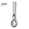 Ball Scooper Ice Cream Fruit Scoop, Stainless Steel with Trigger Non-Slip Handle, Dessert Spoon Heavy Duty Metal Scoop for Balls Rebound