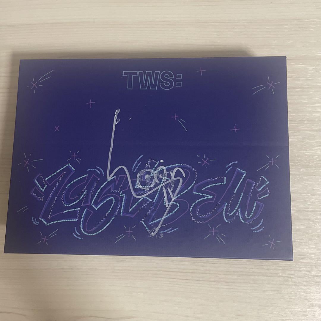 

[USED] TWS Last Bell Jihoon Signed Album