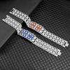 Men Digital Watch Large Screen Electroplated High Accuracy Decorative Cool Style Individual Stainless Comfortable Strap Lighweight Men Wristband