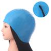 Capuchon de mèches de cheveux en Silicone bleu, avec aiguille, capuchon de coloration, outils de coiffure
