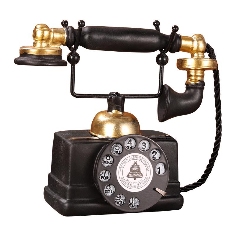 Vintage American Telephone Decoration for Home or Bar