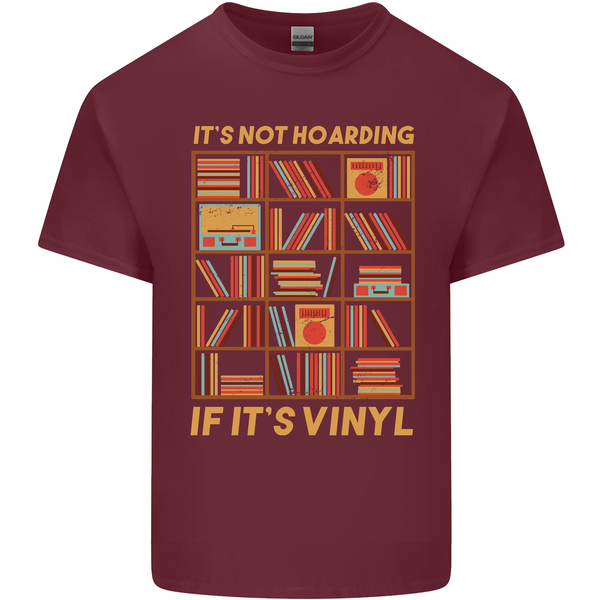 Funny Vinyl Records Turntable Music LP Unisexs Light Cotton TShirt S