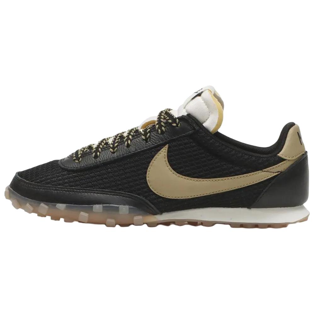 Nike Waffle Racer Casual Shoes Unisex Black White 41