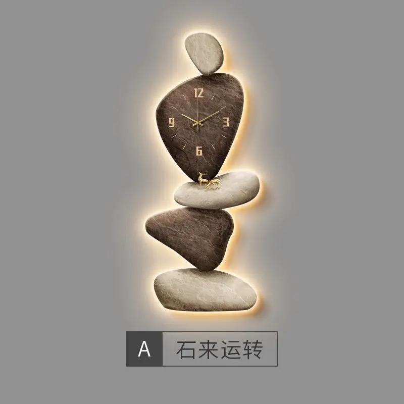 Living Room Wall Clock Decor Light Luxury Unique Wall Clock Large Modern Design Silent Aesthetics Reloj De Pared Wall Decor