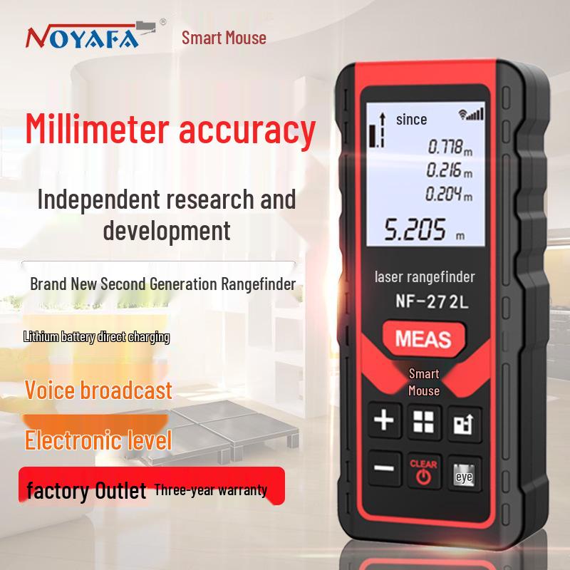 Jingming NF-271 High-Precision Laser Rangefinder Infrared Tape Measure