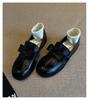 Fashion Spring Autumn Women's Flat Loafers Round Toe Bow One Kick Small Leather Shoes Dress British College Style Zapatillas De Mujer