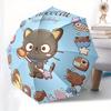1pc Chococat Birthday Celebration Umbrella with Plastic Handle,Suitable for All Seasons Home Travel Outdoor UmbrellaSanlio039