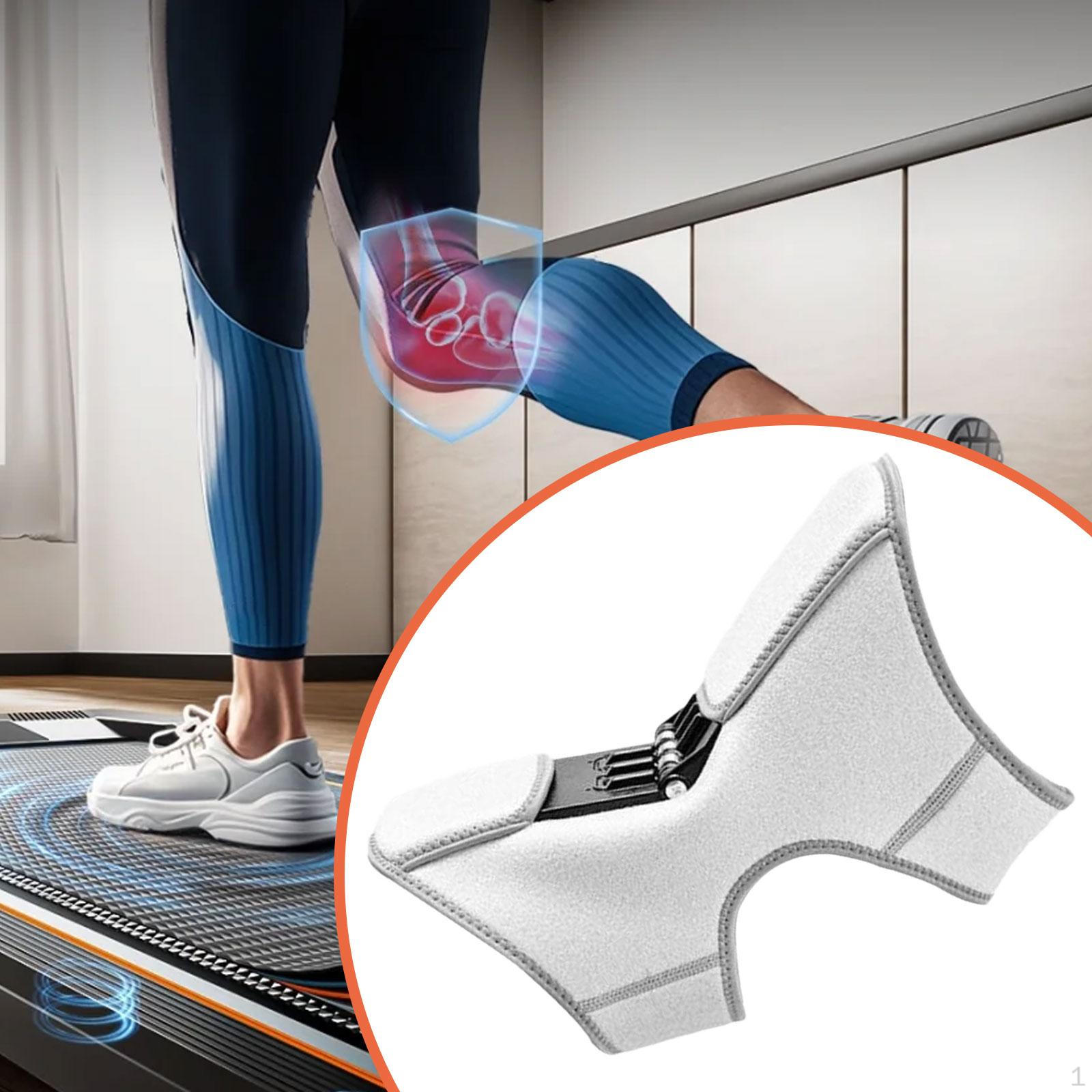 Knee Support Brace Joint Spring Stabilizer Assistive Device for Walking Training Squat