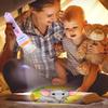 Early Education Children Projector Flashlight 128 Patterns Baby Projector Torch  Bedtime Story