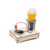 Lustiges wissenschaftliches Experimentierspielzeug regt die Fantasie an, wissenschaftliche Erkenntnis, Holz, Lehrdemonstration, Salzwassergenerator