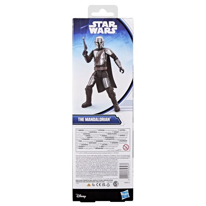 Figurine Le Mandalorien 30 cm, Titan Series, jouets de super-héros pour enfants, Star Wars, dès 4 ans