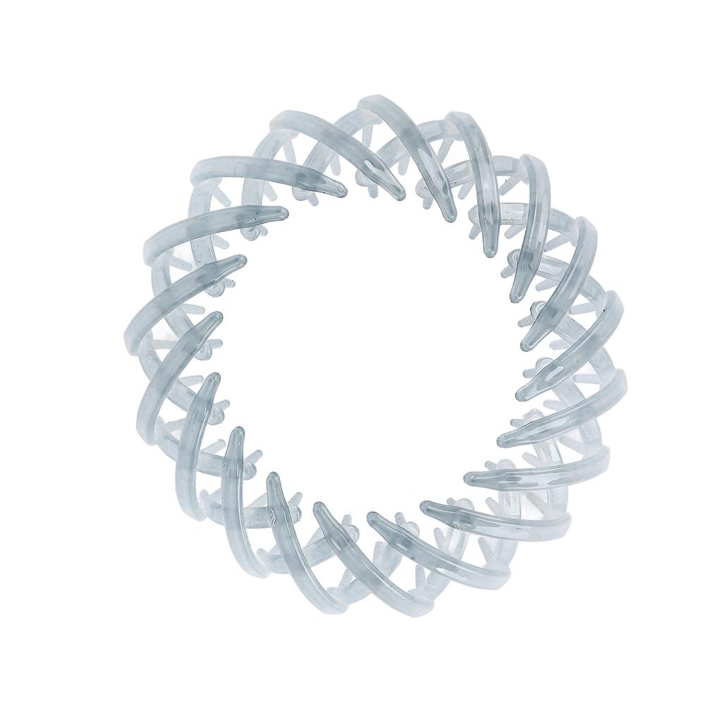 Bird Nest Shaped Hair Clips Women Girls Elegant Expandable Bun Ponytail Holder Hair AccessoriesGray