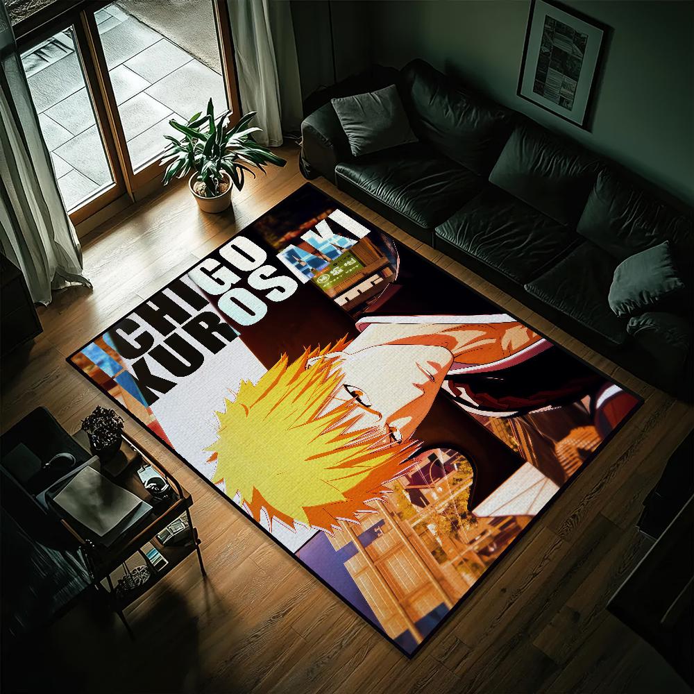 

Anime bleach knife small carpet Bedside Kitchen Bath Living Home House Bedroom Floor Mat Doormat Decoration SJR40x60CM