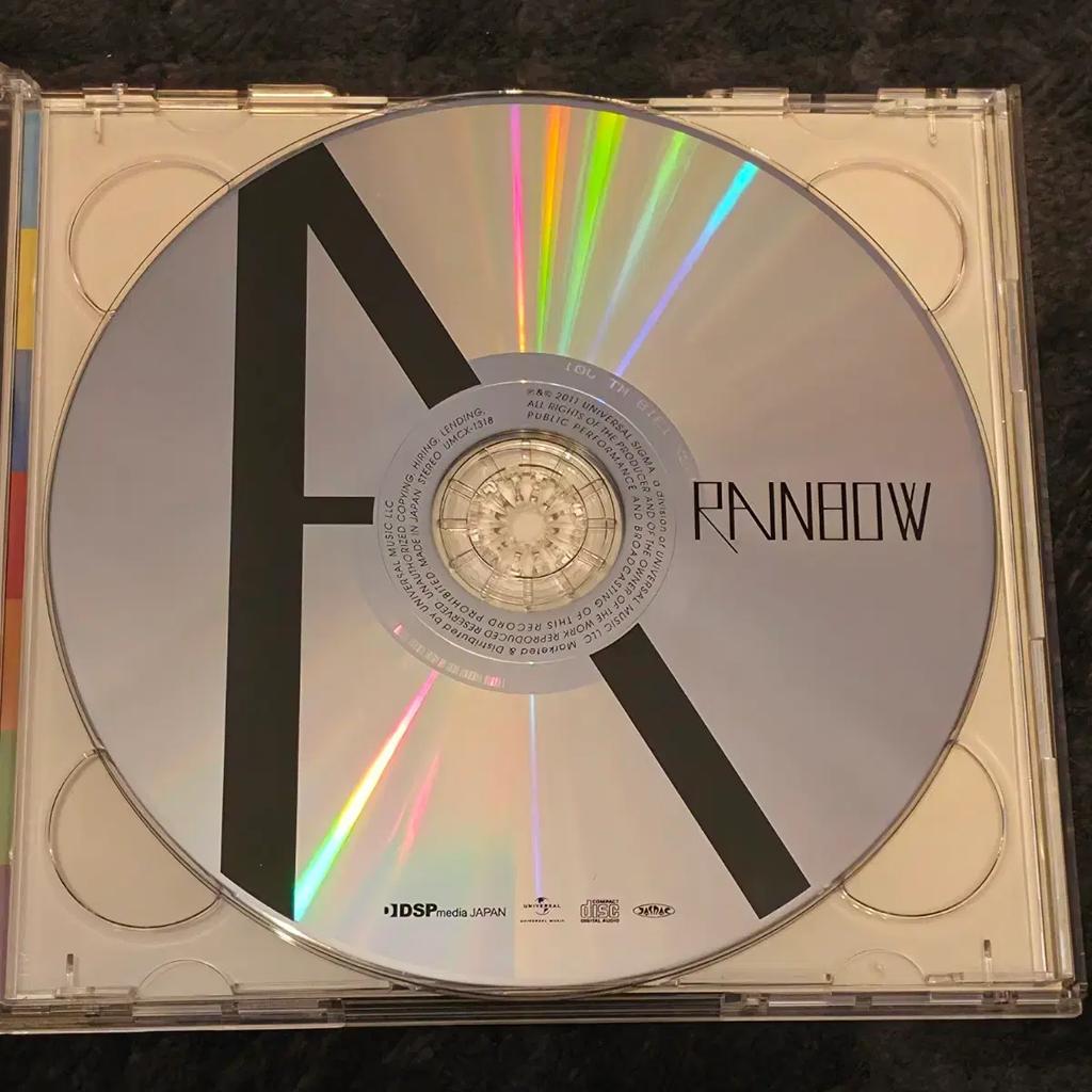 Rainbow Rainbow A Girls Group Japanese Single CD DVD Used Used