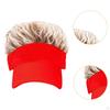 Hair Hat for Men Novelty Baseball Dating Outdoor Adults