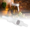 2 piece Check Valve Beer Connector 1/4in Hose Connector Fast Quick Connector  Beer Brewing