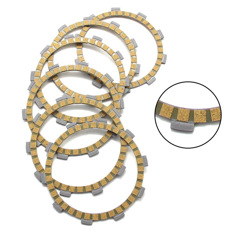 Motorcycle Clutch Friction Plates Kit OEM 36X16321‑00 For Yamaha RT180 1990‑1998 Off‑Road Dirt Bike Engine Clutch Disc Accessory