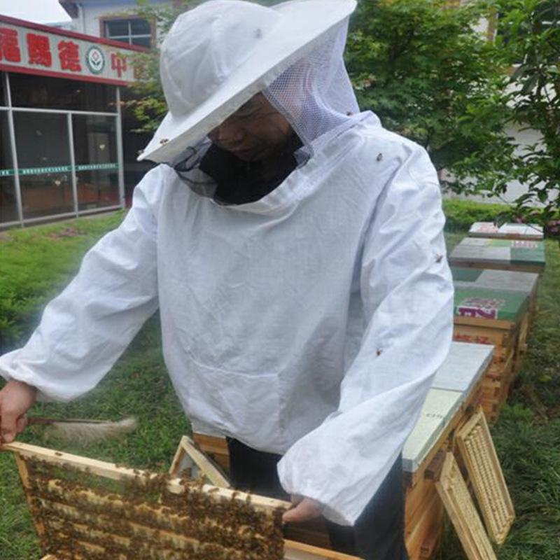 Breathable Camouflage Beekeeping Suit with Anti-Bee Hat