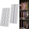 Stampo per candele Stampo per candele in silicone a forma di spirale a striscia lunga Stampo per aromaterapia fai-da-te per la chiesa domestica