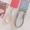 Mobile Phone Lanyard Cord With Gasket Phone Case Hanging Rope Key Chain Strong Safety Anti-Lost Wrist Strap For iPhone 17 ProMax