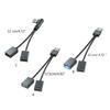 Multifunktionales USB-Splitterkabel für Auto, Schule, Büro USB Stecker auf Buchse Stromkabel Mehrere Schnittstellen 15cm/12cm